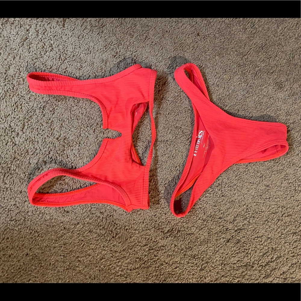 Frankies Bikinis cole top and boots bottom